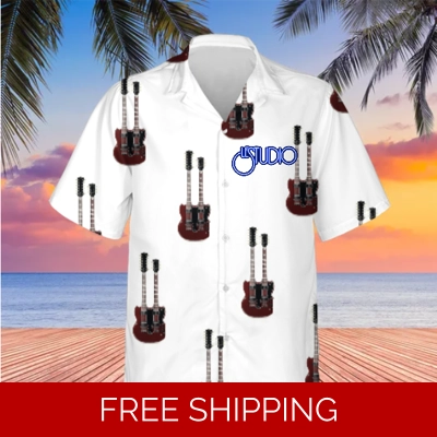 Hawaiian Shirt Unisex Le Studio Double Neck